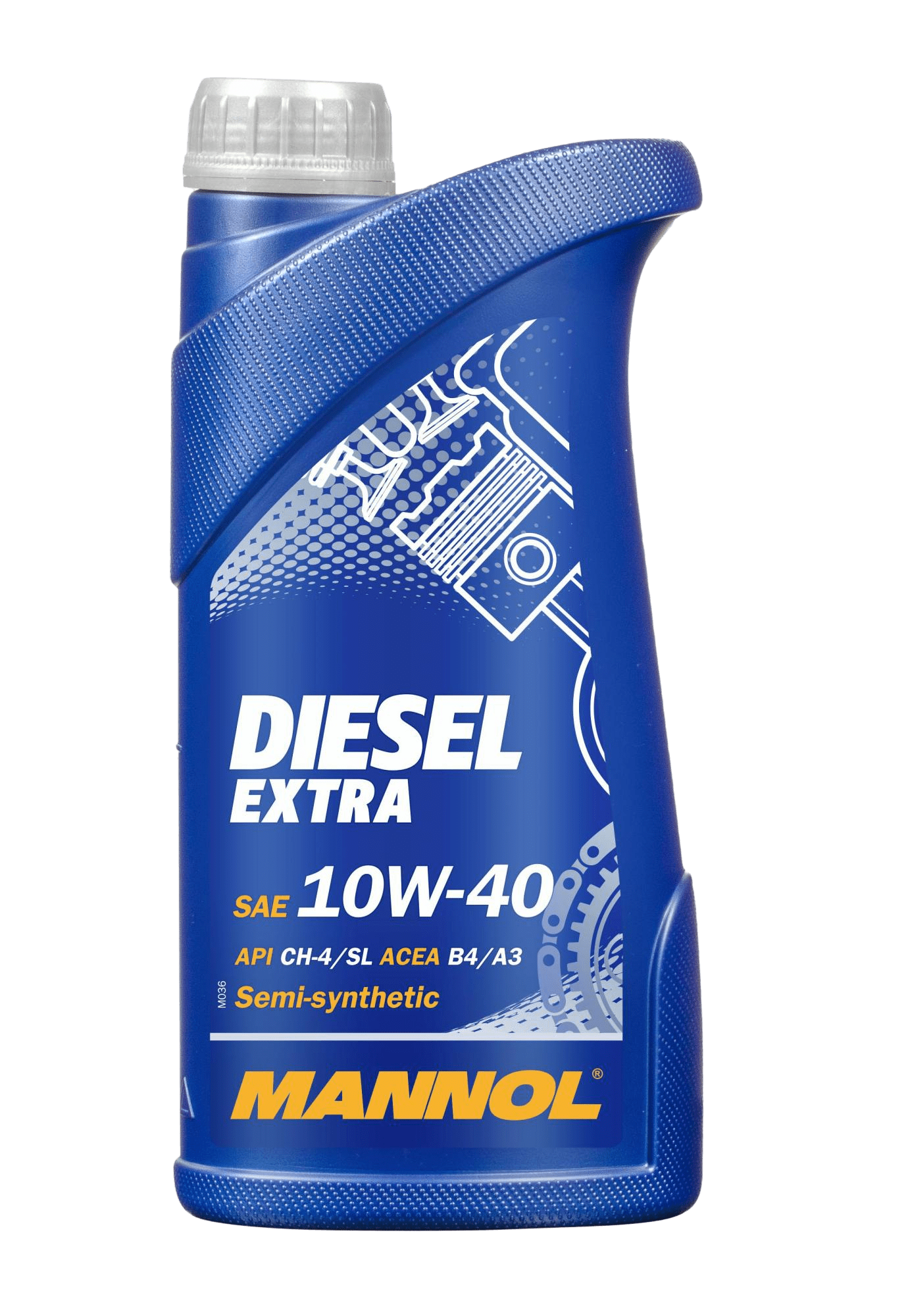 Моторное масло Mannol DIESEL EXTRA 10W-40, 1л